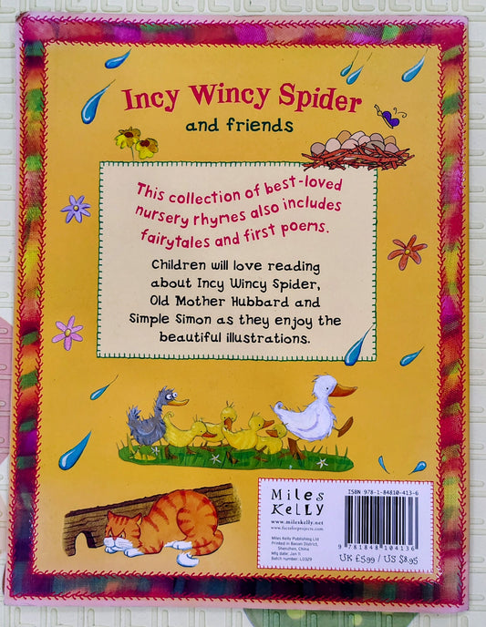 Incy Wincy Spider and Friends by Miles Kelly | Story and Rhyme Collection