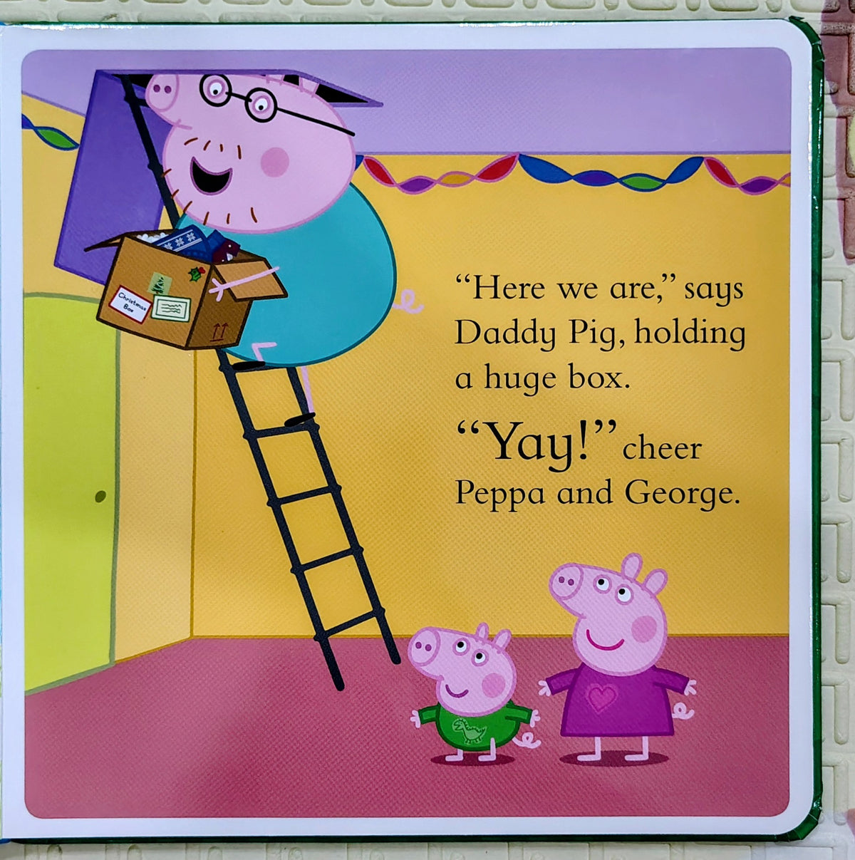 Peppa's Christmas Jumper Day by Ladybird | Boardbook