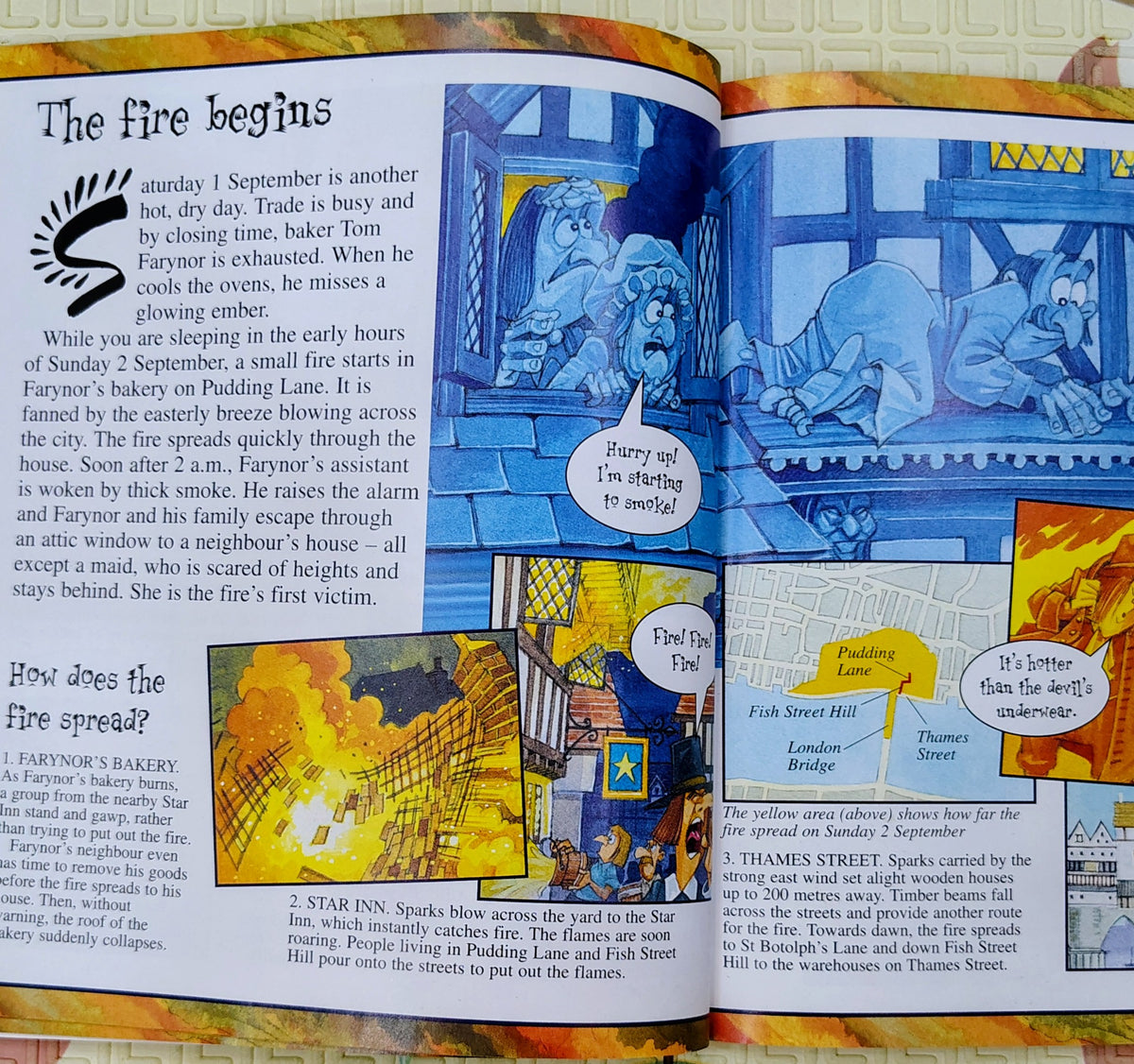 Avoid Being in the Great Fire of London! by Jim Pipe | Historical Non-Fiction