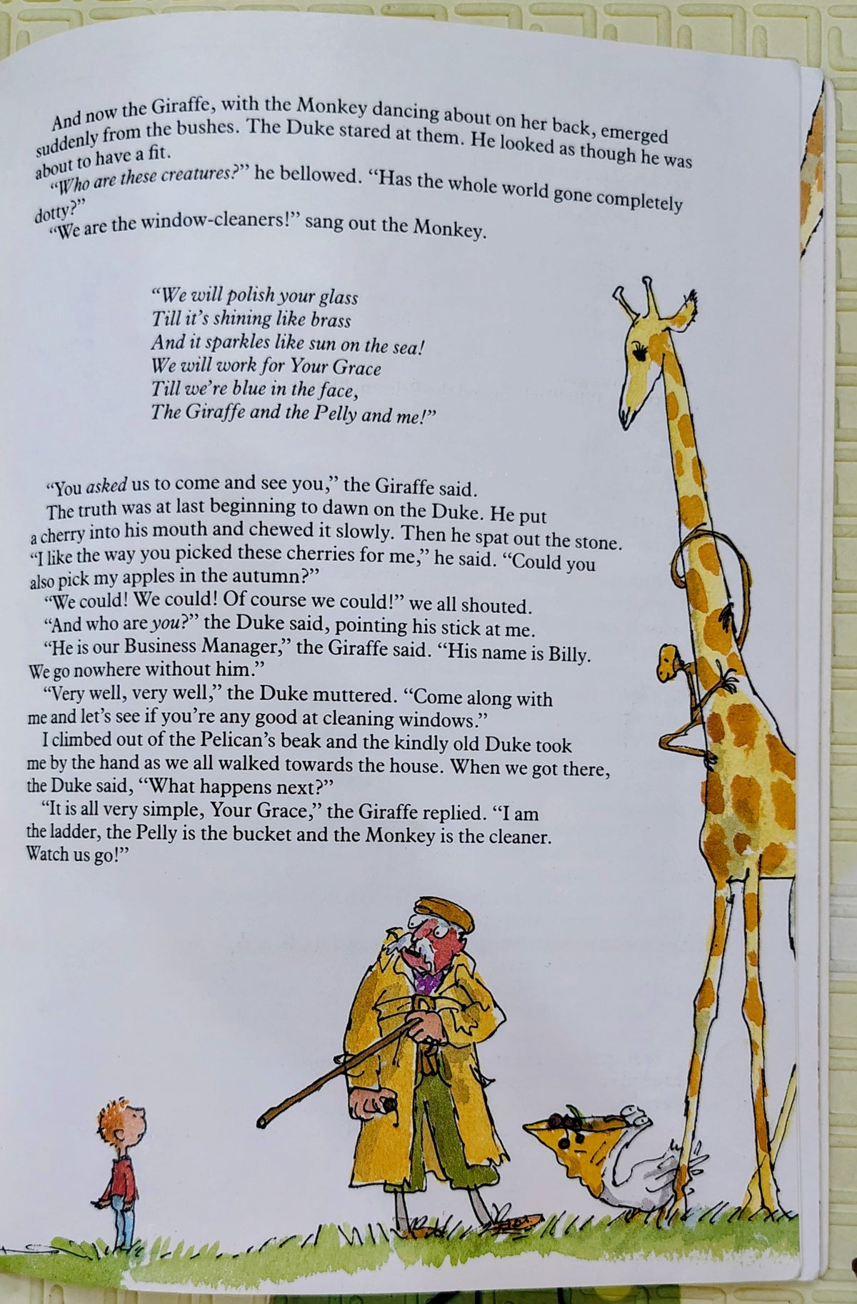 The Giraffe and the Pelly and Me by Roald Dahl | Puffin