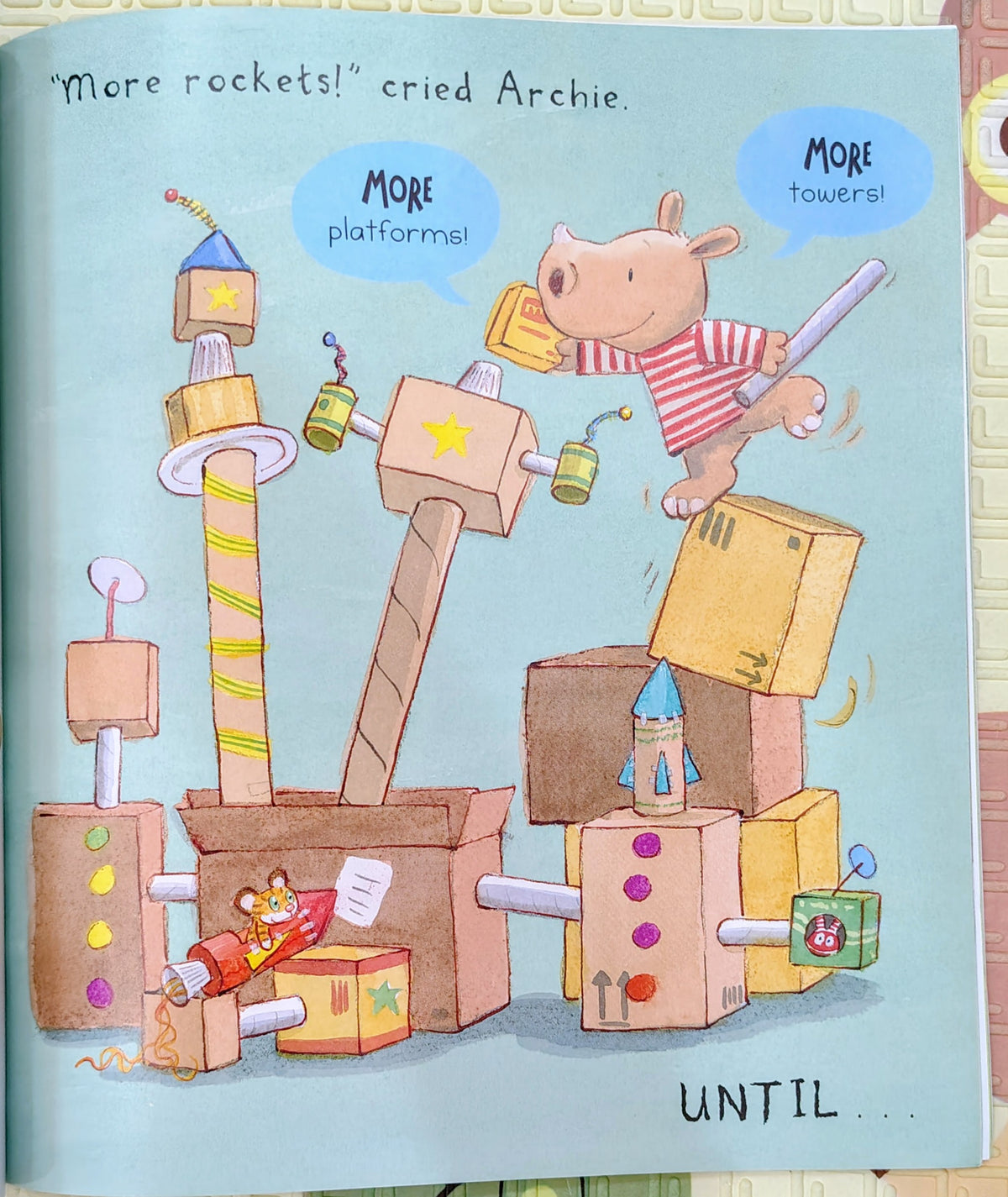 More! by Tracey Corderoy & Tim Warnes | Little Tiger