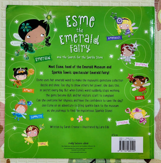 Esme the Emerald Fairy by Sarah Creese | Sparkle Town Fairies | Fantasy