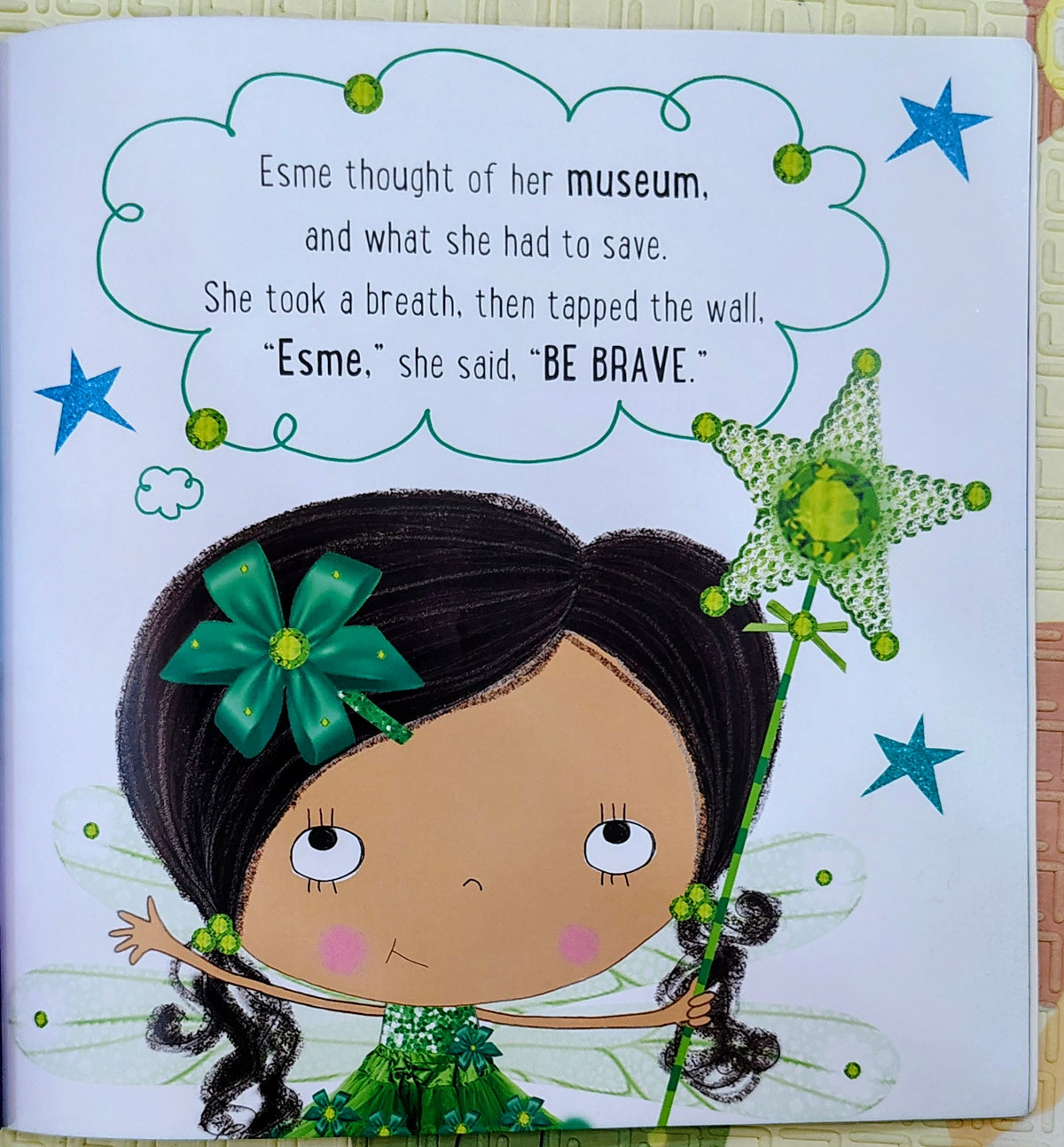 Esme the Emerald Fairy by Sarah Creese | Sparkle Town Fairies | Fantasy
