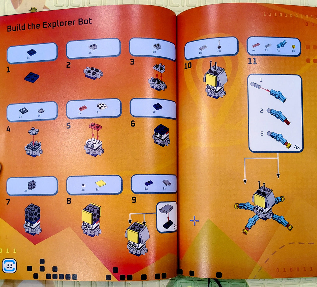 LEGO Build and Stick Robots | Buster Activity Books | Stickers inside