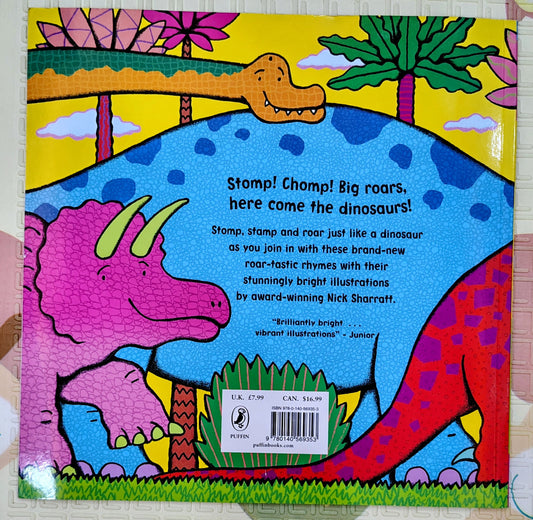 Stomp, Chomp, Big Roars! Here Come the Dinosaurs! by Kaye Umansky | Puffin