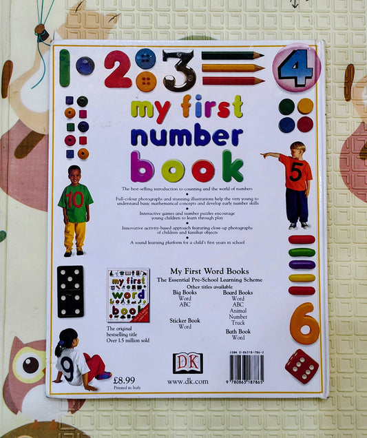 My First Number Book: Learn to Count with Fun Activities (DK Publishing)