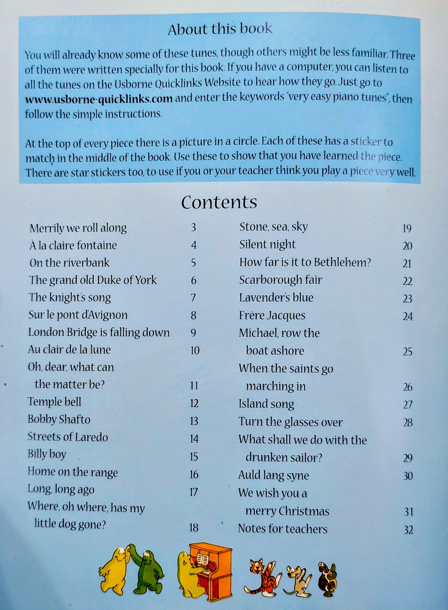 Usborne – Very Easy Piano Tunes
