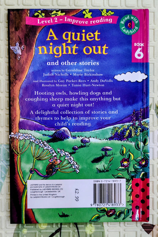 Ladybird – A Quiet Night Out (Level 2 – Improve Reading)