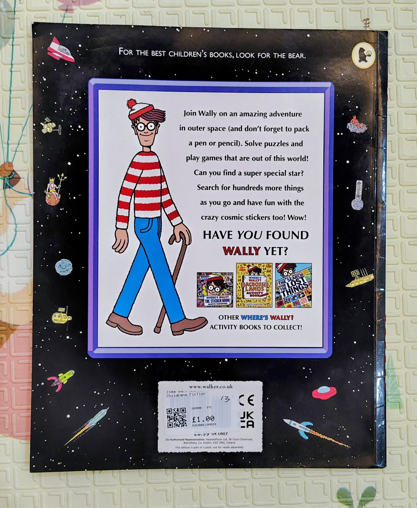 Where’s Wally? In Outer Space Activity Book by Martin Handford