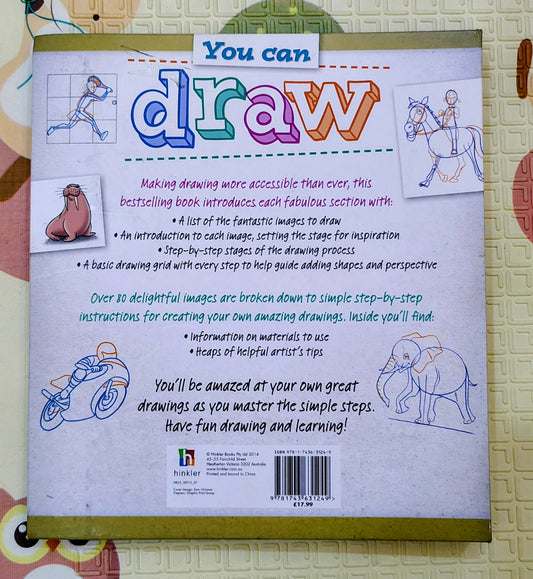 You Can Draw: 80+ Drawings, 6-Books-in-1 (Hinkler Books)