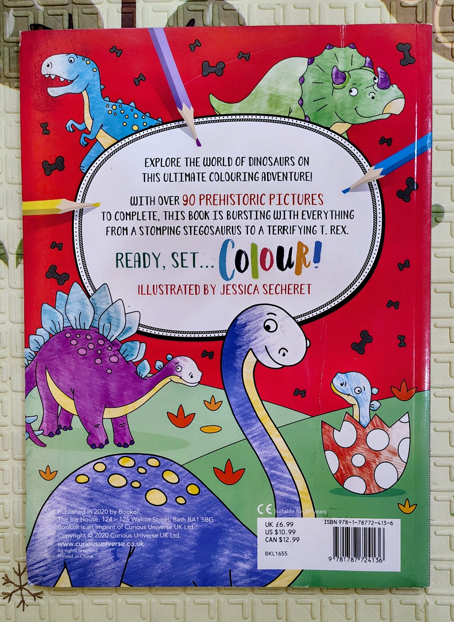 Mega Colouring Dinosaurs
