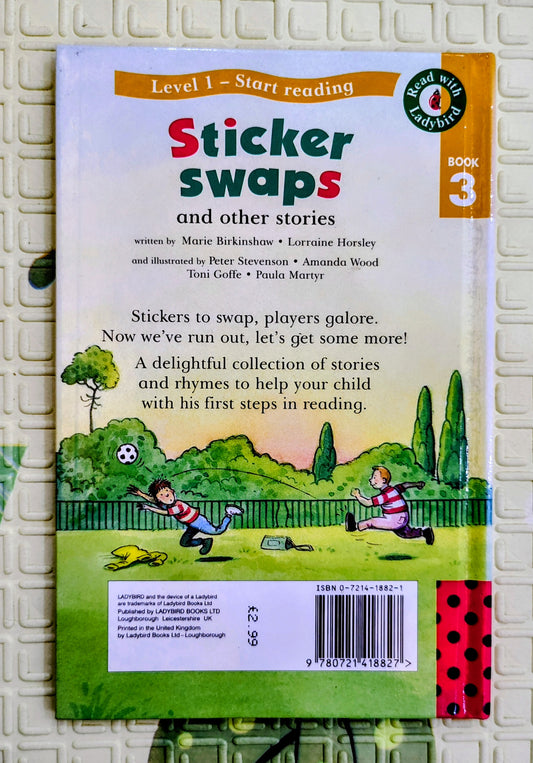 Ladybird – Sticker Swaps (Level 1 – Start Reading)