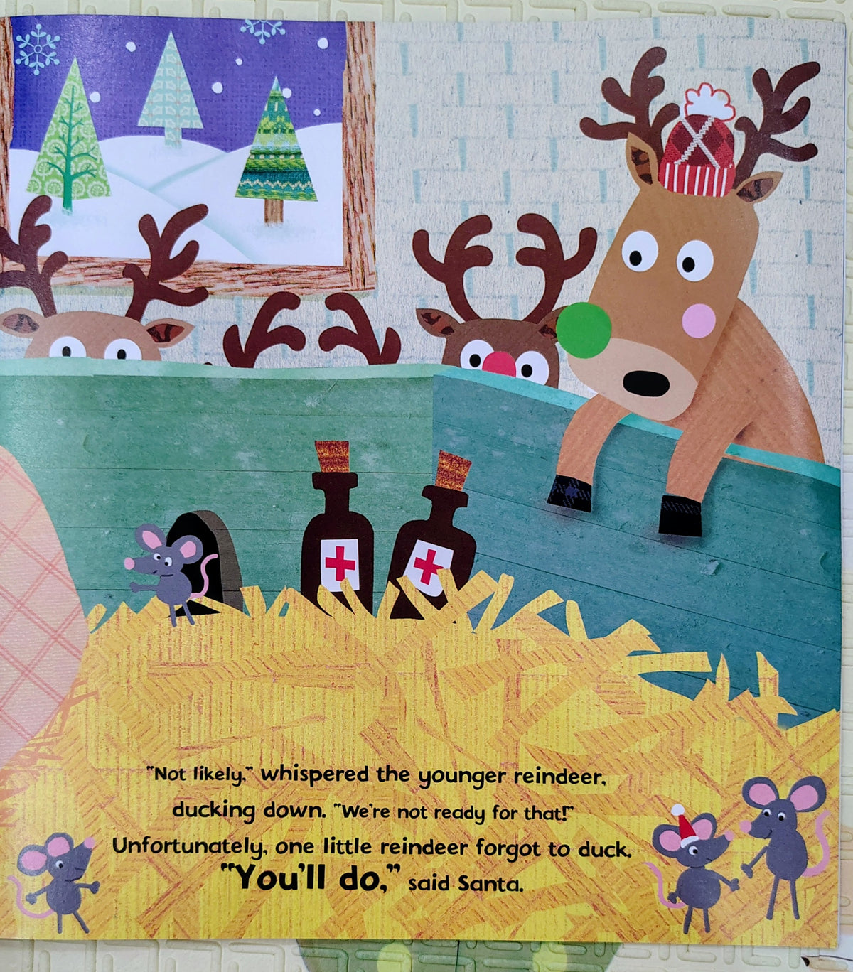 Little Reindeer Saves Christmas by Melanie Joyce