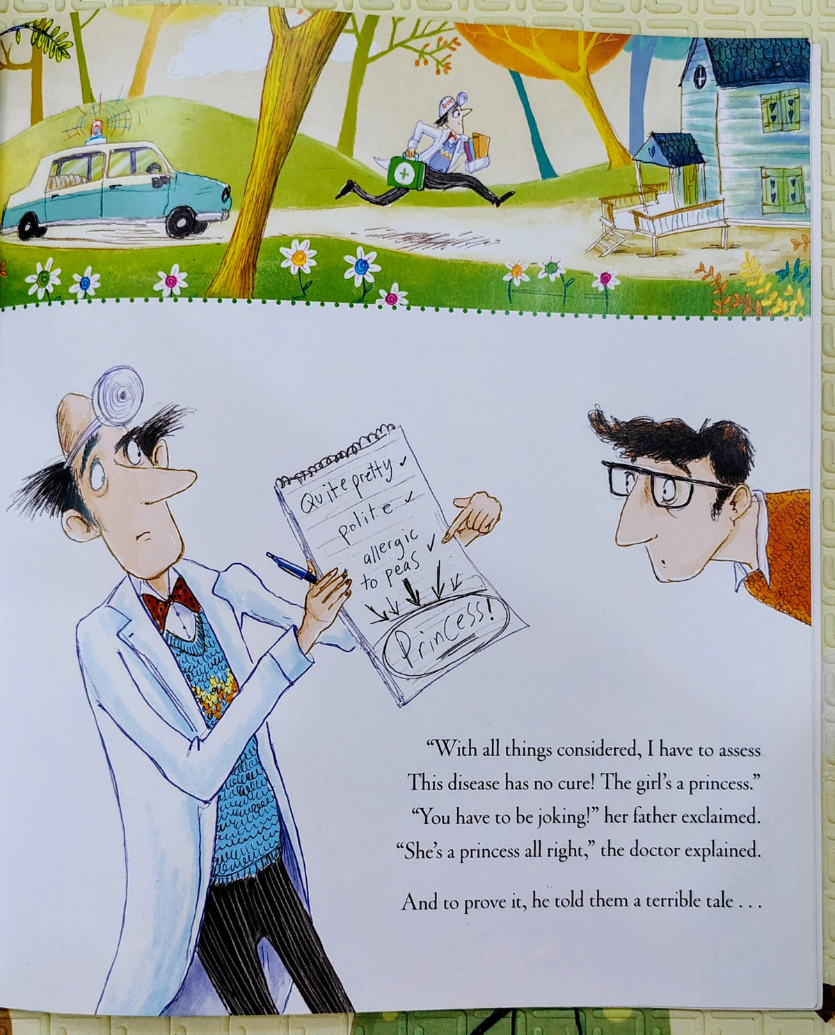 The Princess and the Peas by Caryl Hart |  Children's Picture Book