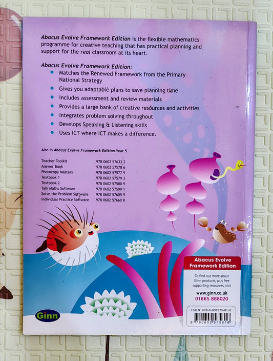 Abacus Evolve Textbook 3 | Ginn | Educational/Textbook | 8-9 years