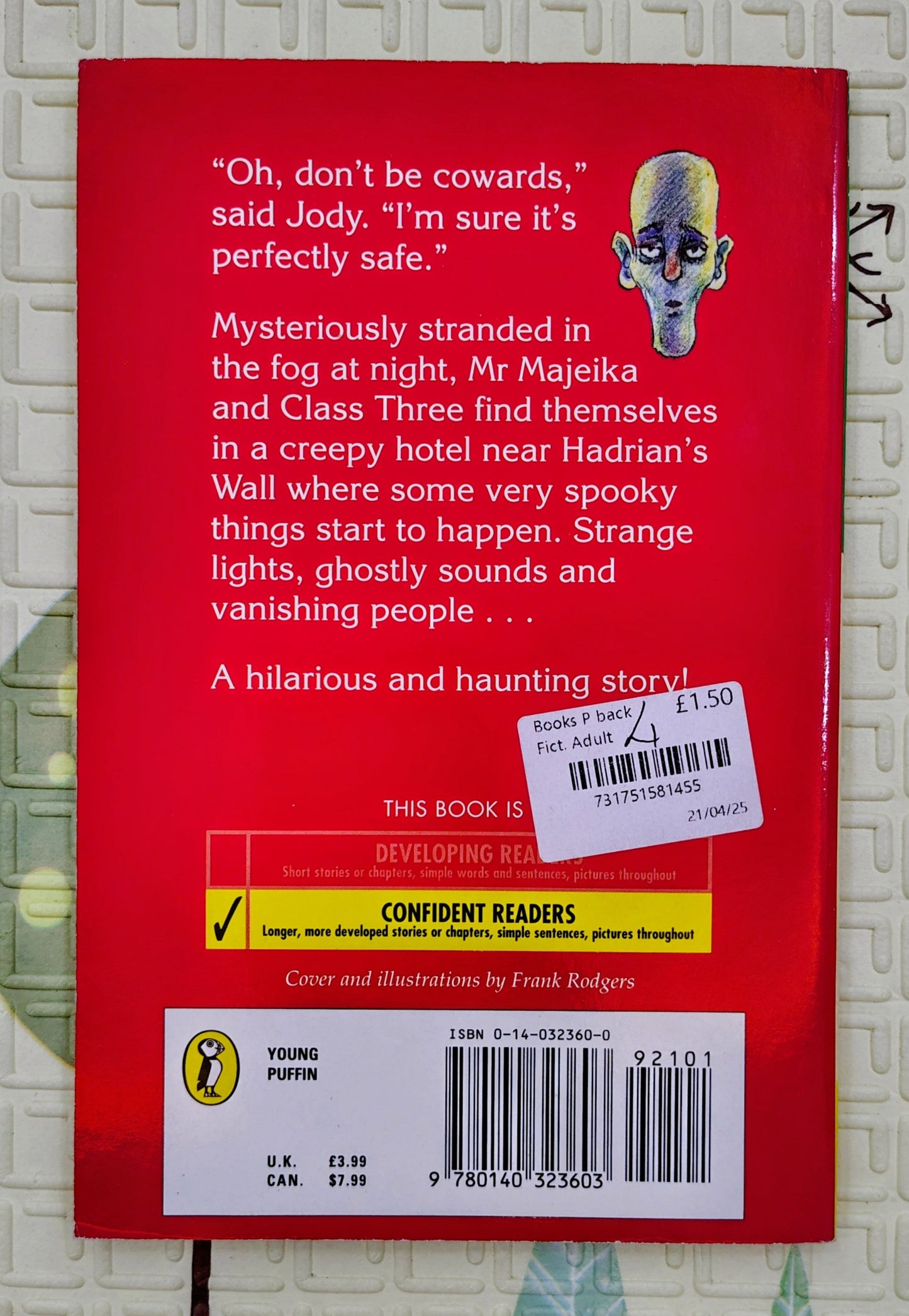 Mr Majeika and the Haunted Hotel by Humphrey Carpenter | Puffin | Children's Fiction