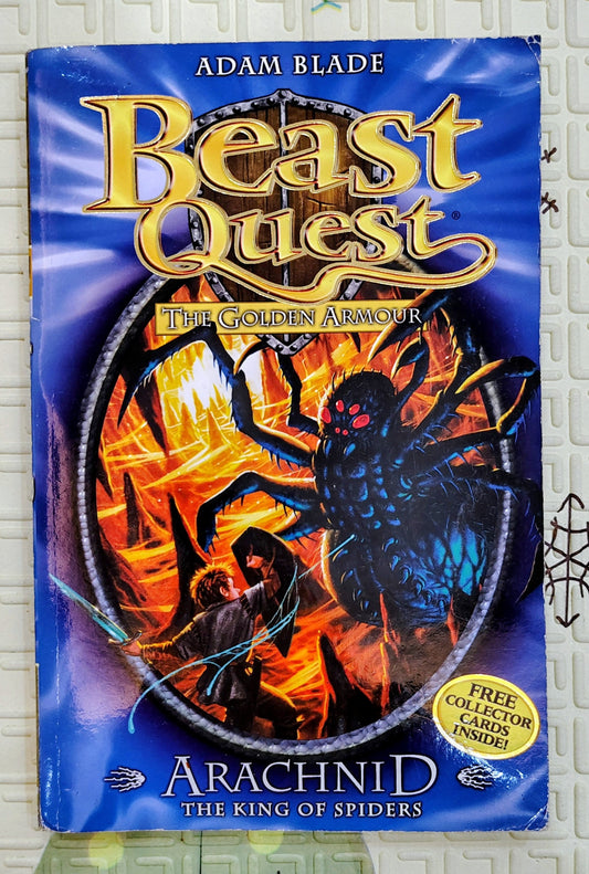 Beast Quest: Arachnid The King of Spiders by Adam Blade | Fantasy