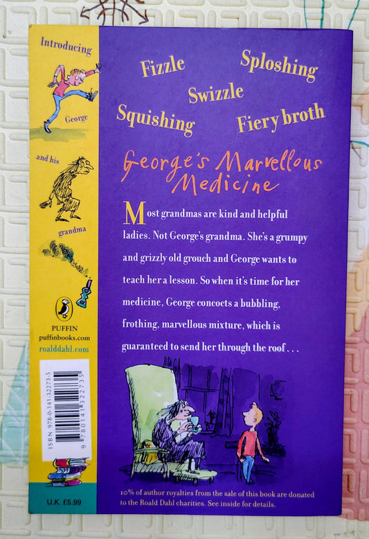 George's Marvellous Medicine by Roald Dahl | Puffin Books | Children's Fiction