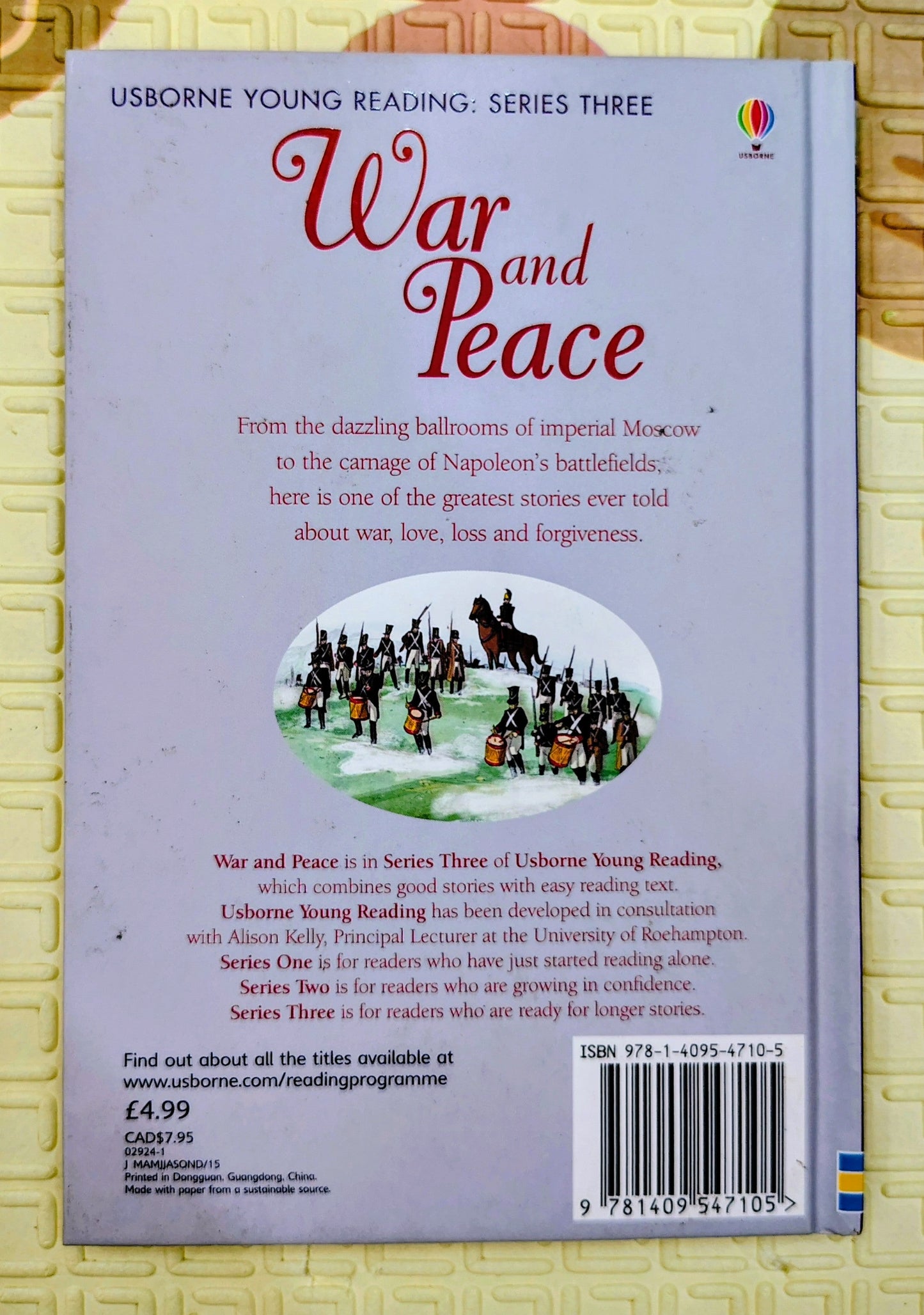 War and Peace by Leo Tolstoy (Retold) | Usborne Young Reading