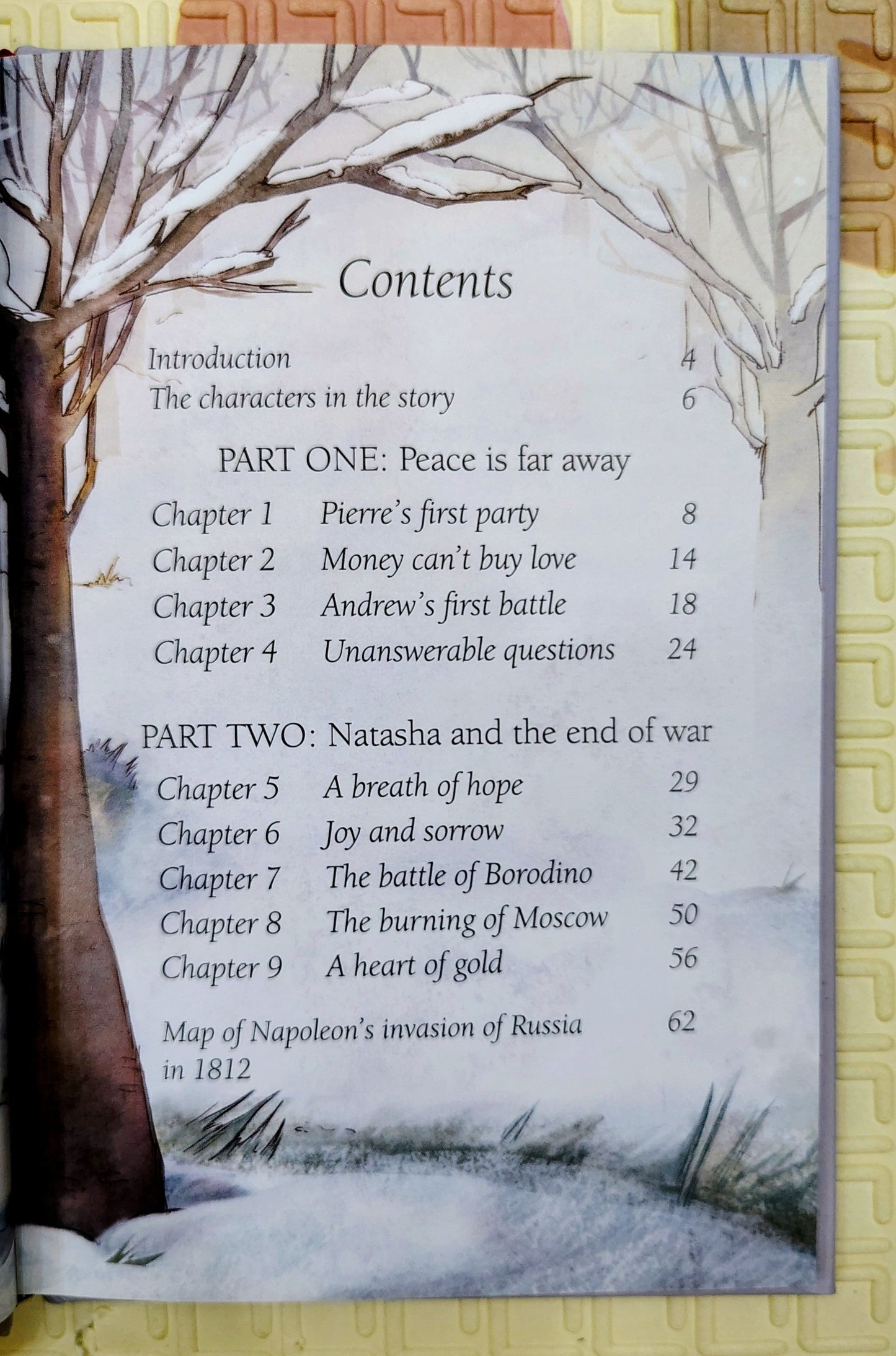 War and Peace by Leo Tolstoy (Retold) | Usborne Young Reading