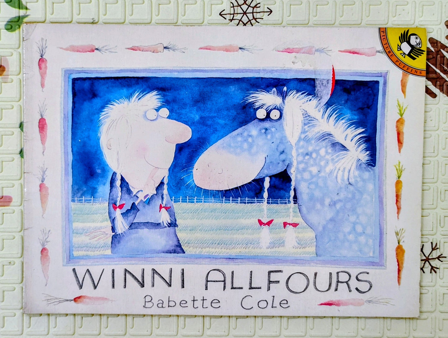 Winni Allfours by Babette Cole