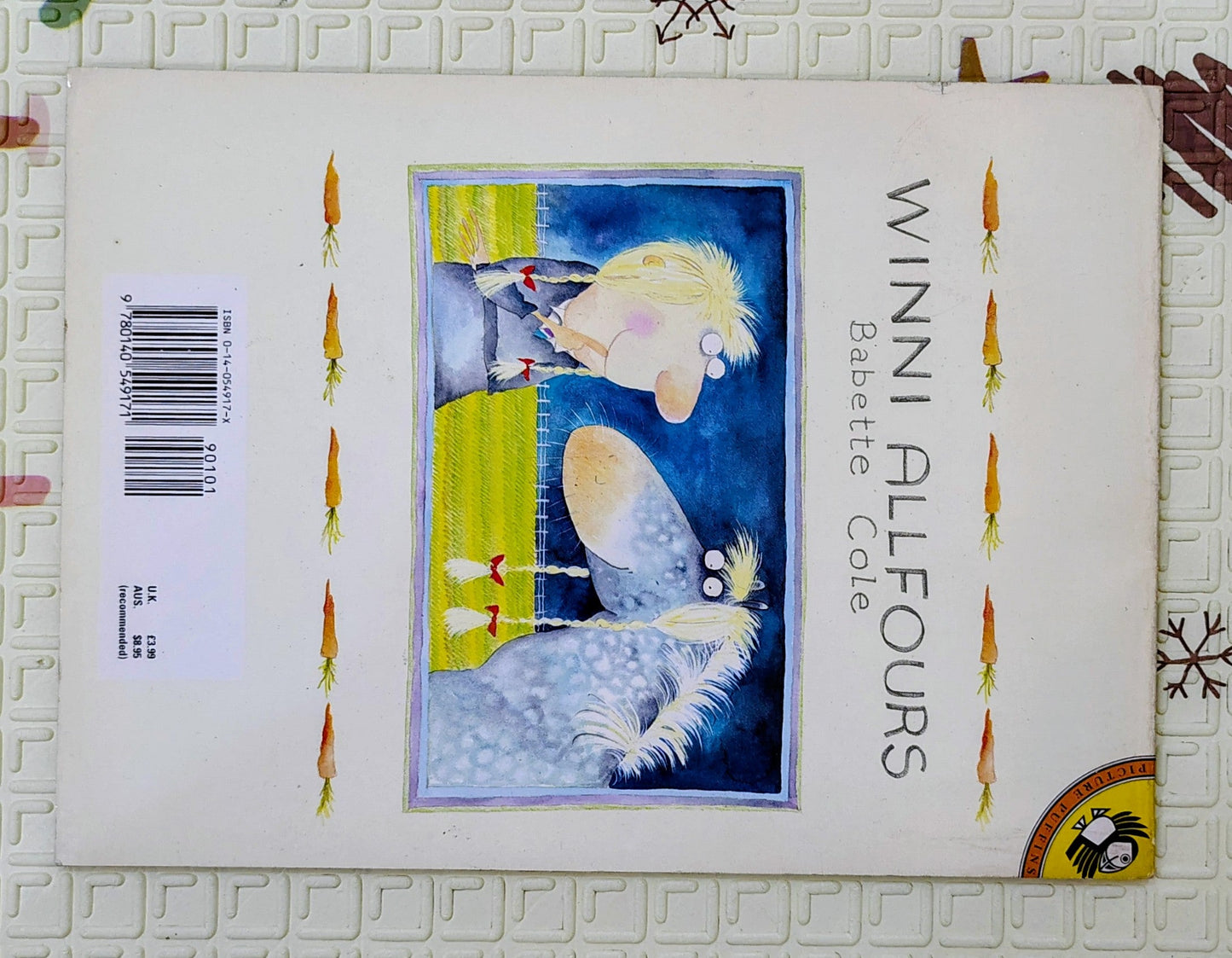 Winni Allfours by Babette Cole