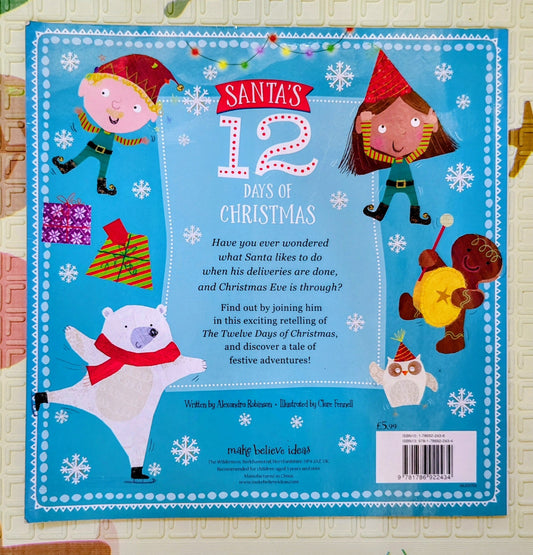 Santa's 12 Days of Christmas by Alexandra Robinson