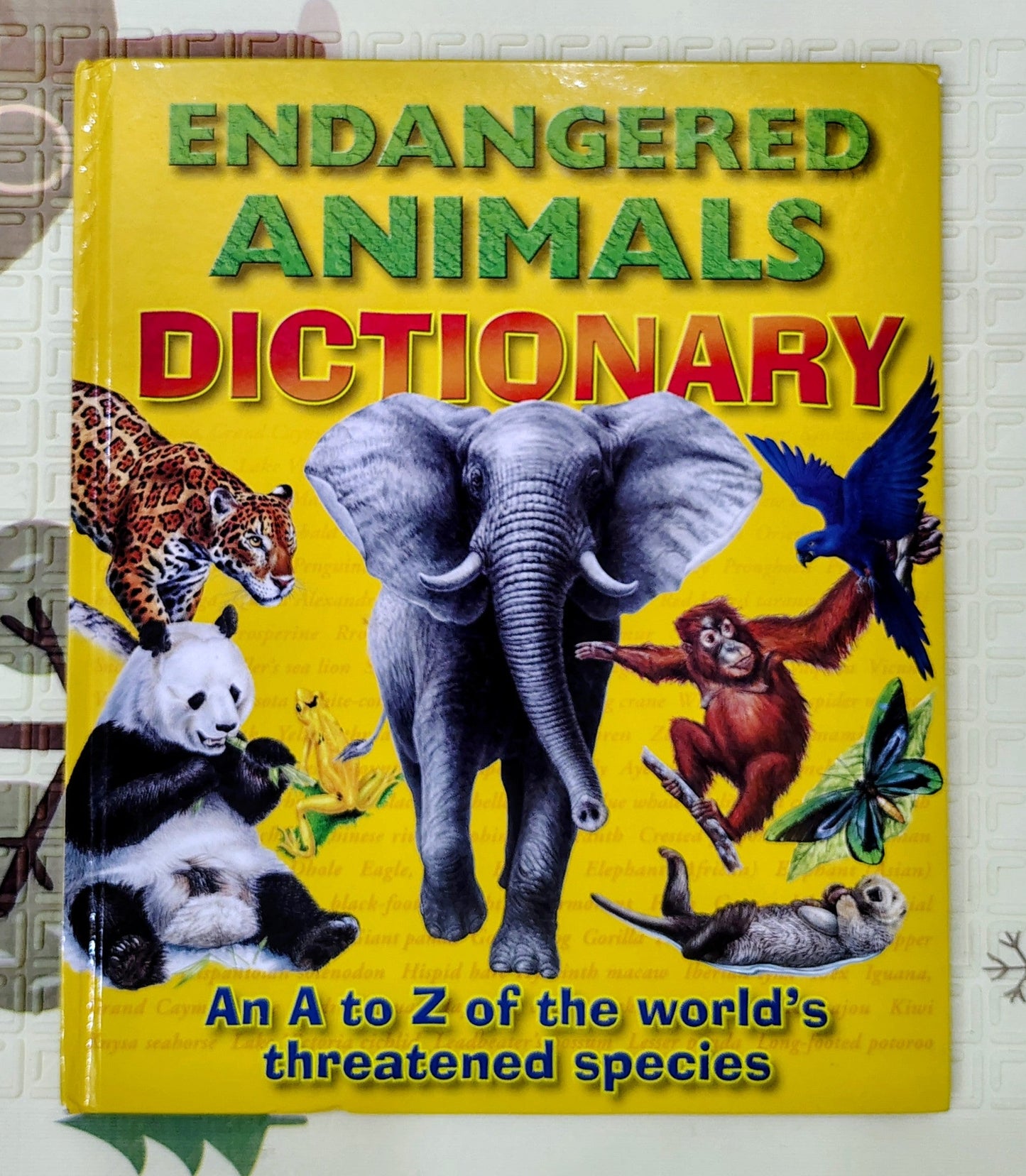 Endangered Animals Dictionary | A to Z of threatened species