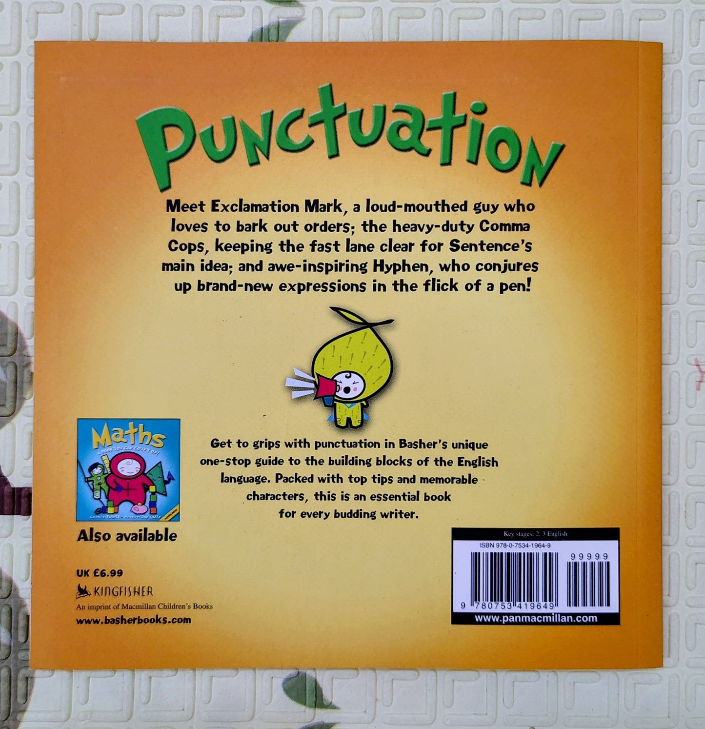 Punctuation: The Write Stuff by Mary Budzik | Basher Books