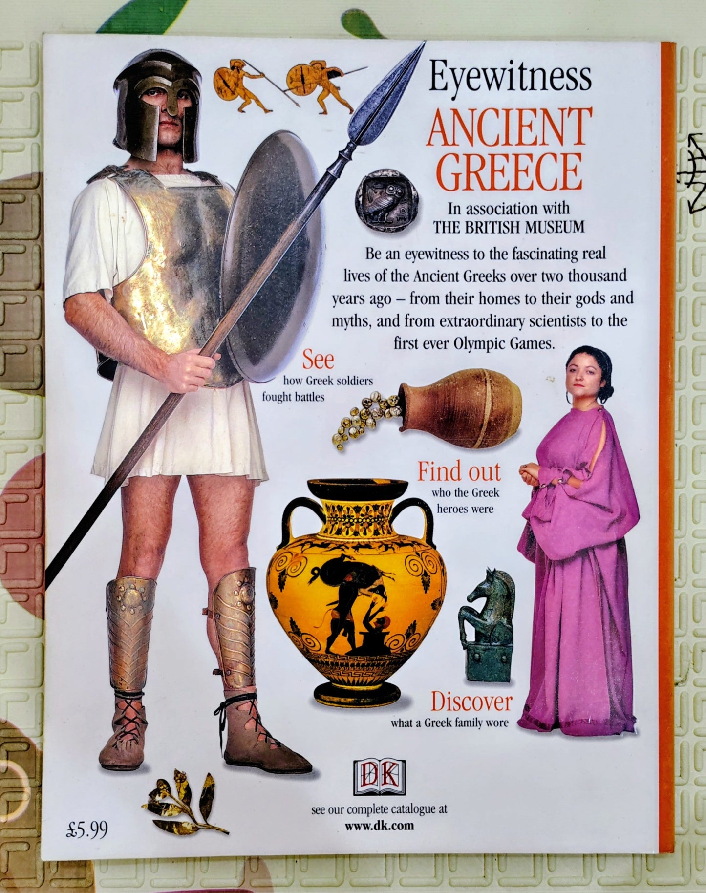 Ancient Greece by Anne Pearson | DK Eyewitness | History