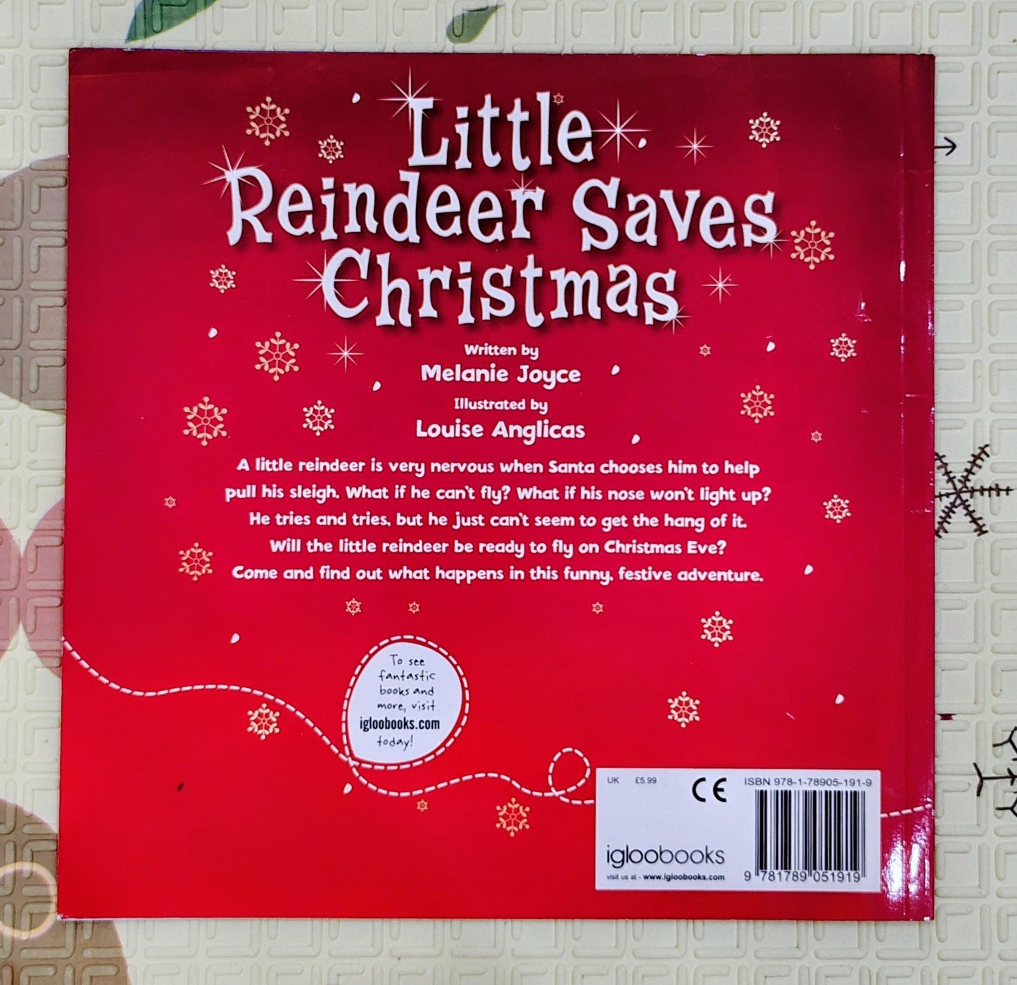 Little Reindeer Saves Christmas by Melanie Joyce