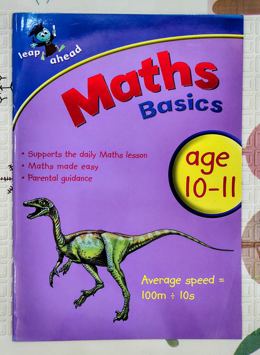 Maths Basics Age 10-11 by Leap Ahead | Activity book