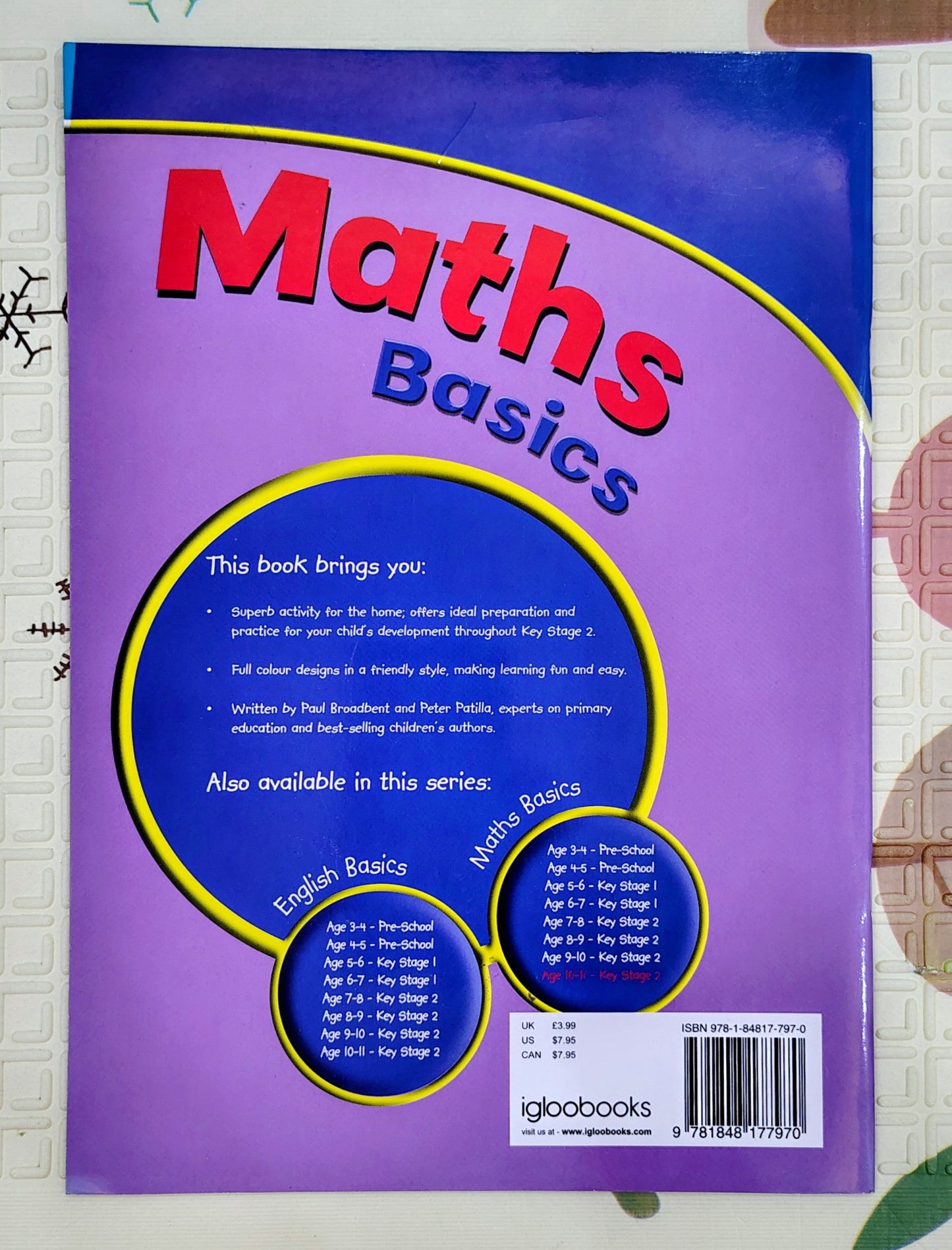 Maths Basics Age 10-11 by Leap Ahead | Activity book