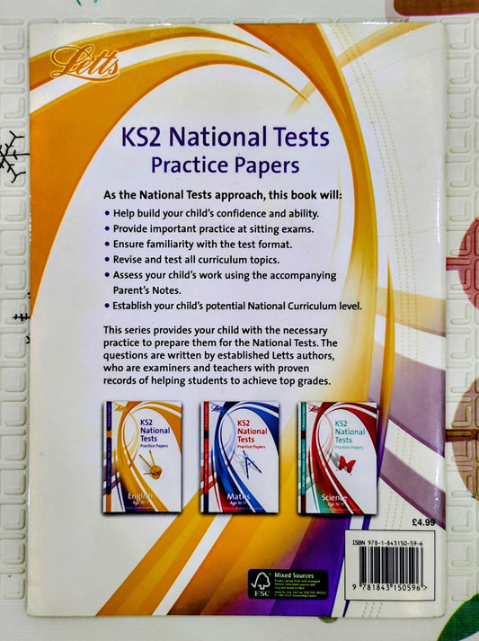 KS2 National Tests Practice Papers English Age 10-11 | CGP