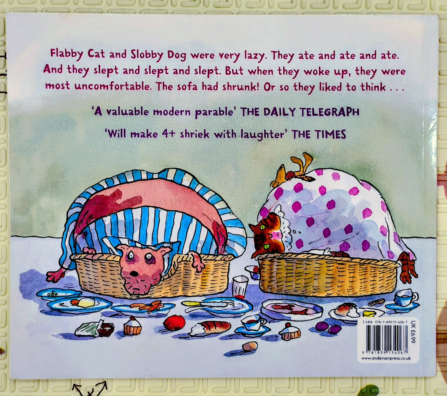 Flabby Cat and Slobby Dog by Jeanne Willis