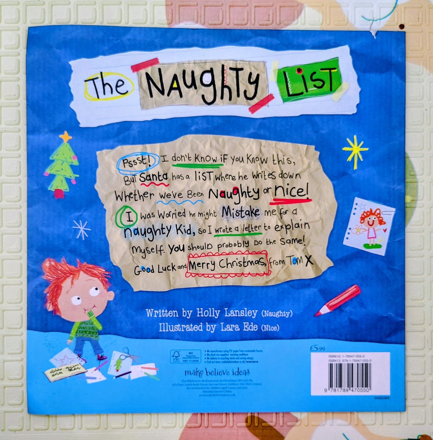 The Naughty List by Holly Lansley and Lara Ede | Holiday Story