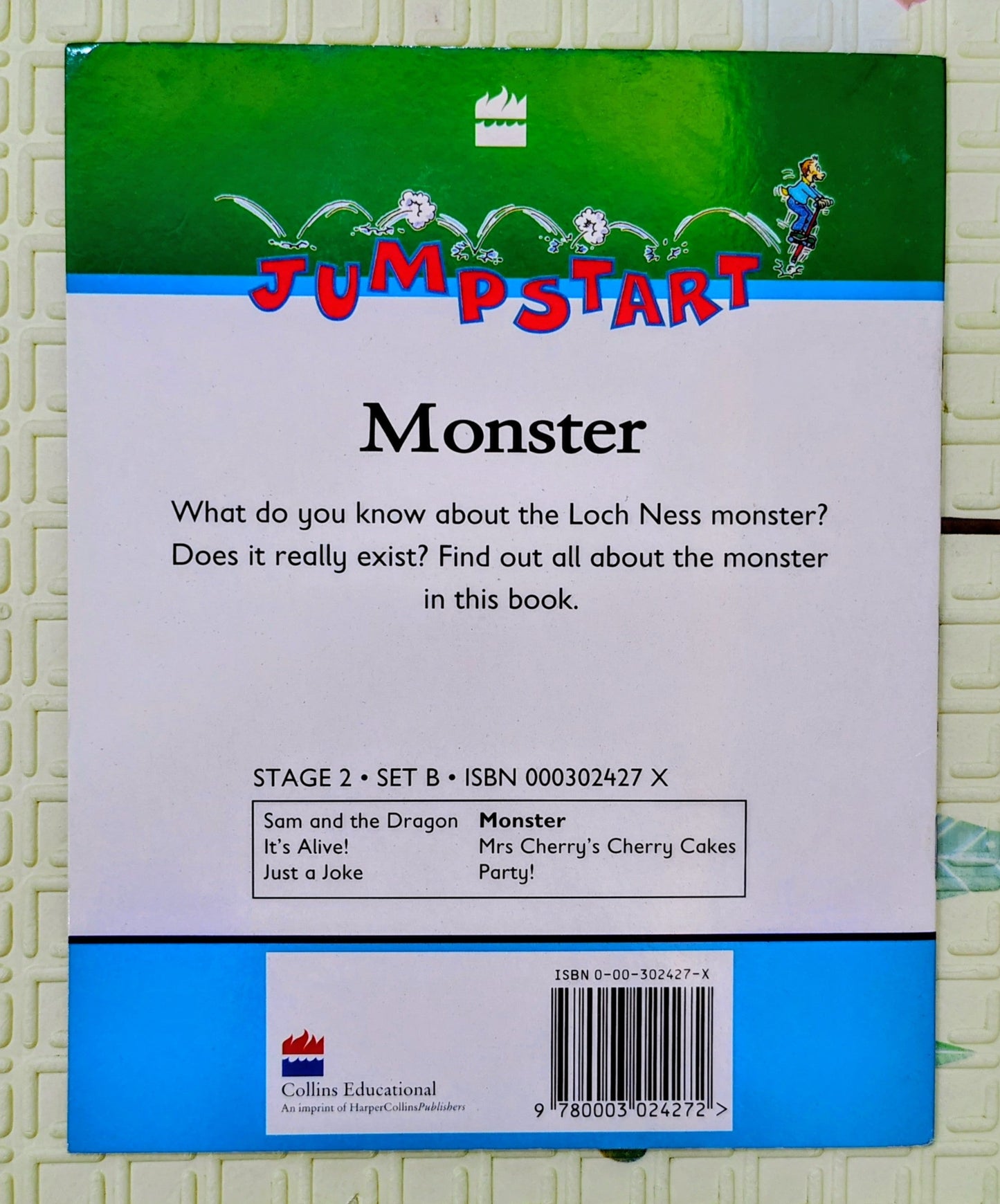Monster by Sue Graves | Collins Early Reading Stage 2