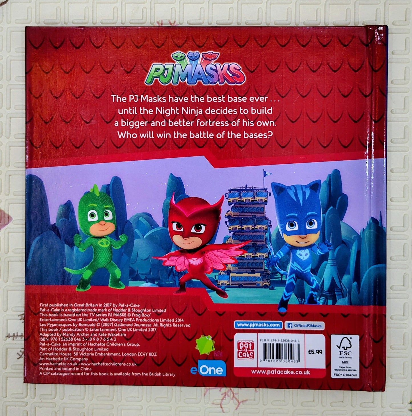 PJ Masks Battle of the HQs by Pat-a-Cake