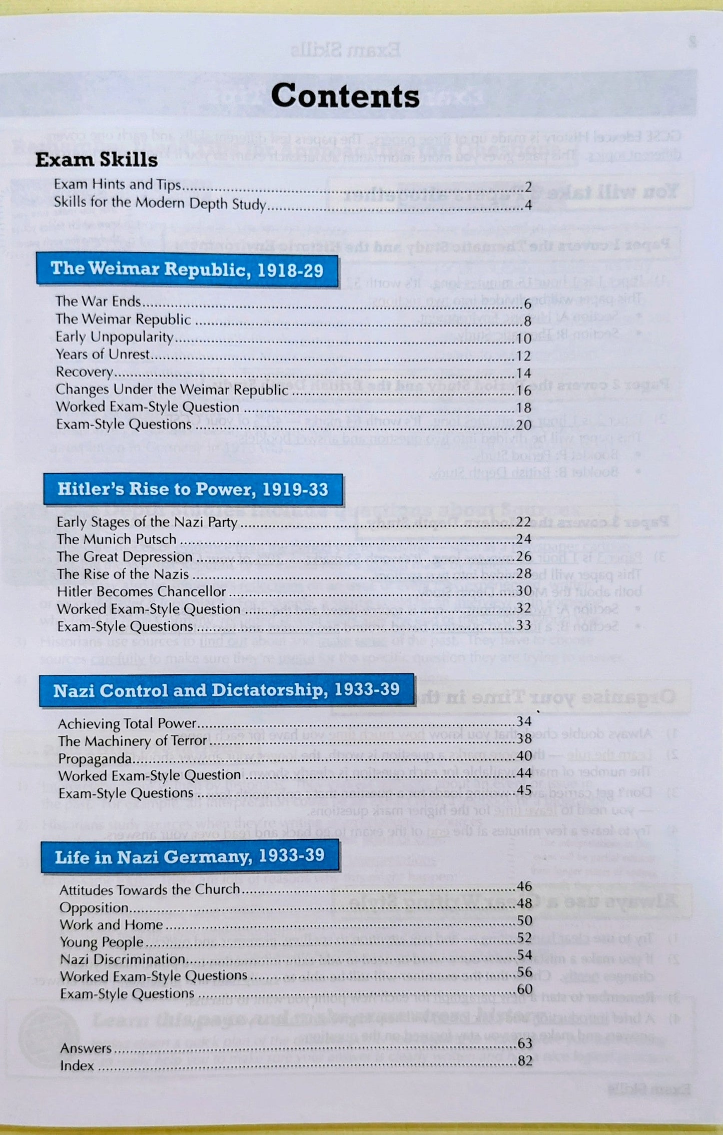 GCSE History Weimar & Nazi Germany 1918-1939 by CGP |14-15 years