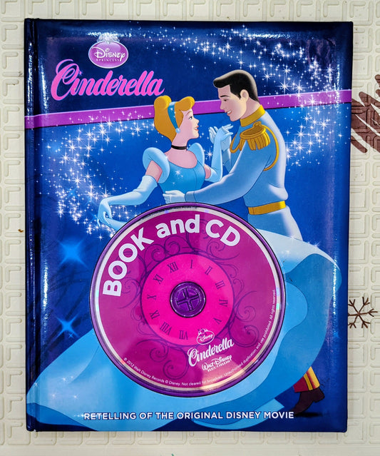 Cinderella: Book and CD by Disney