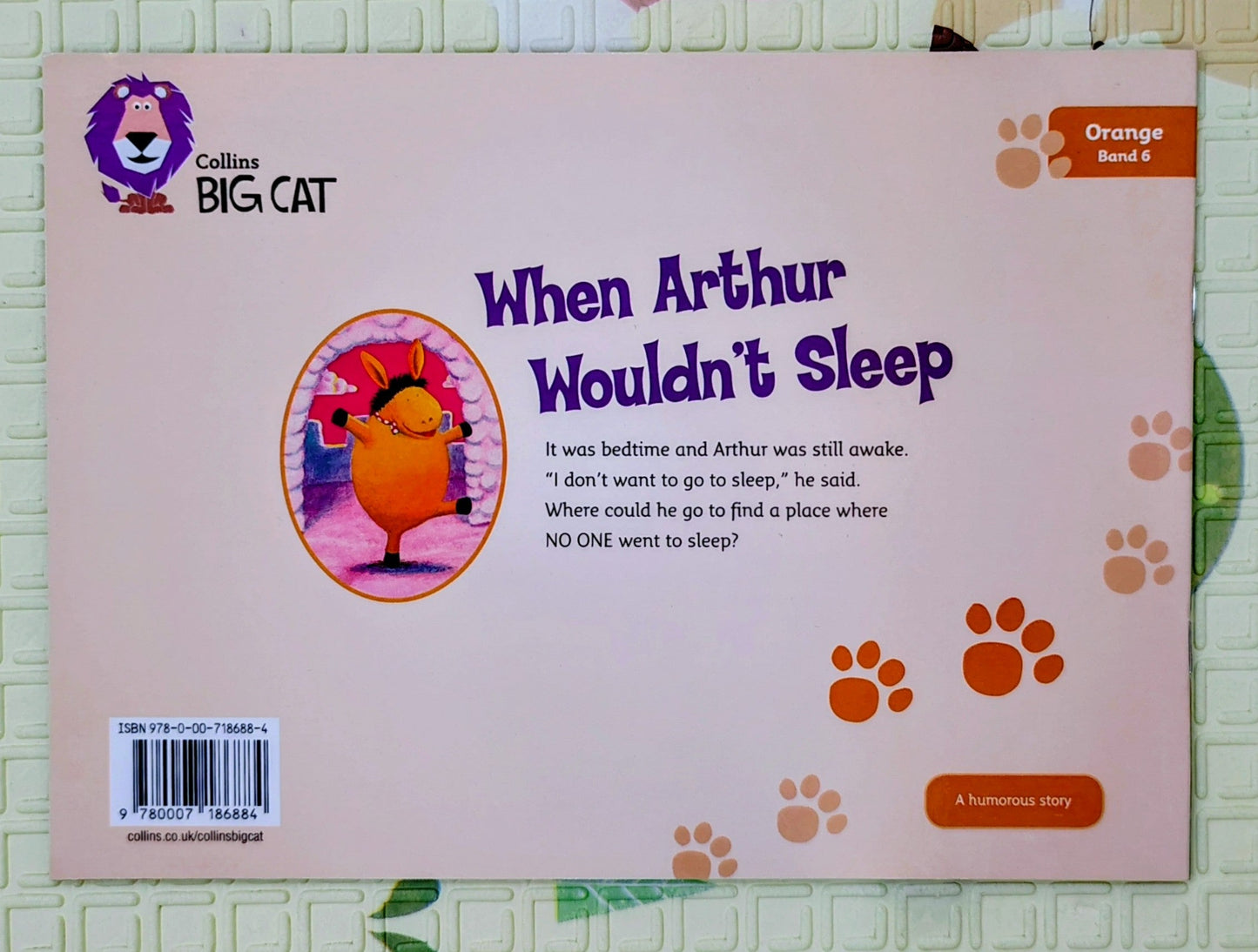 When Arthur Wouldn't Sleep | Collins Big Cat Band 6