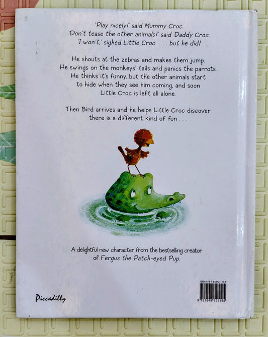 Little Croc and Bird by Tony Maddox