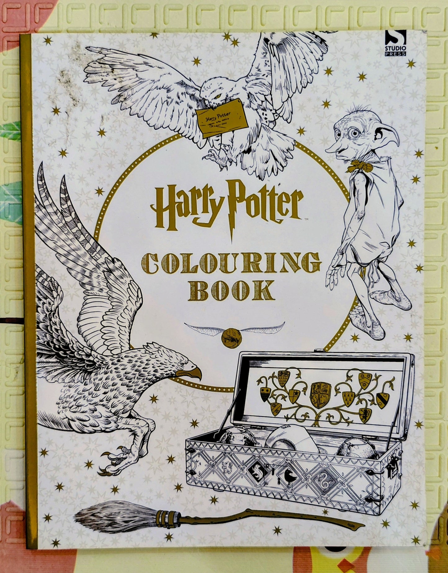 Harry Potter Colouring Book by J.K. Rowling | Warner Bros