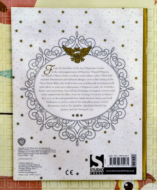 Harry Potter Colouring Book by J.K. Rowling | Warner Bros