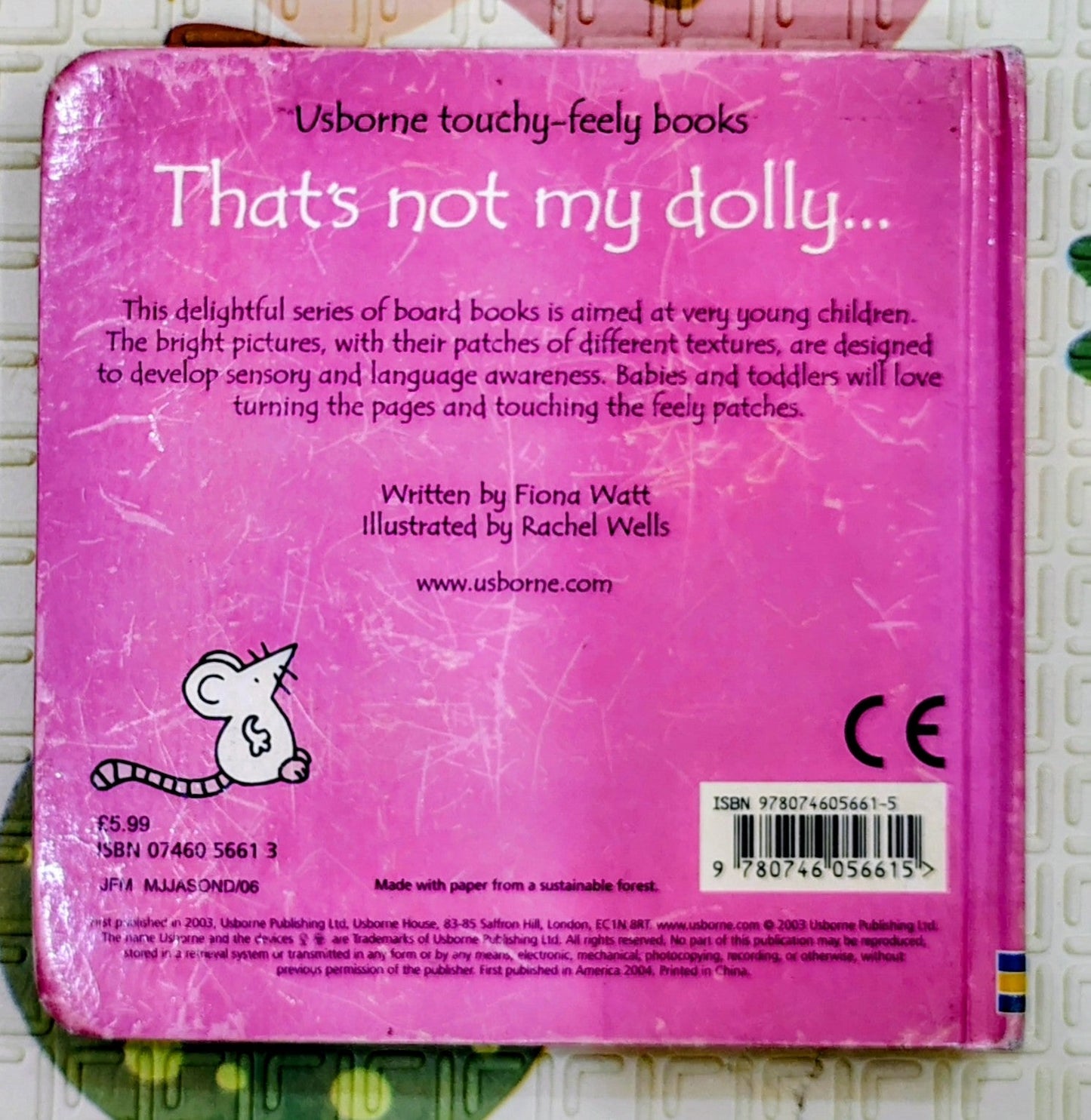 That's Not My Dolly by Fiona Watt | Usborne Touch-and-Feel