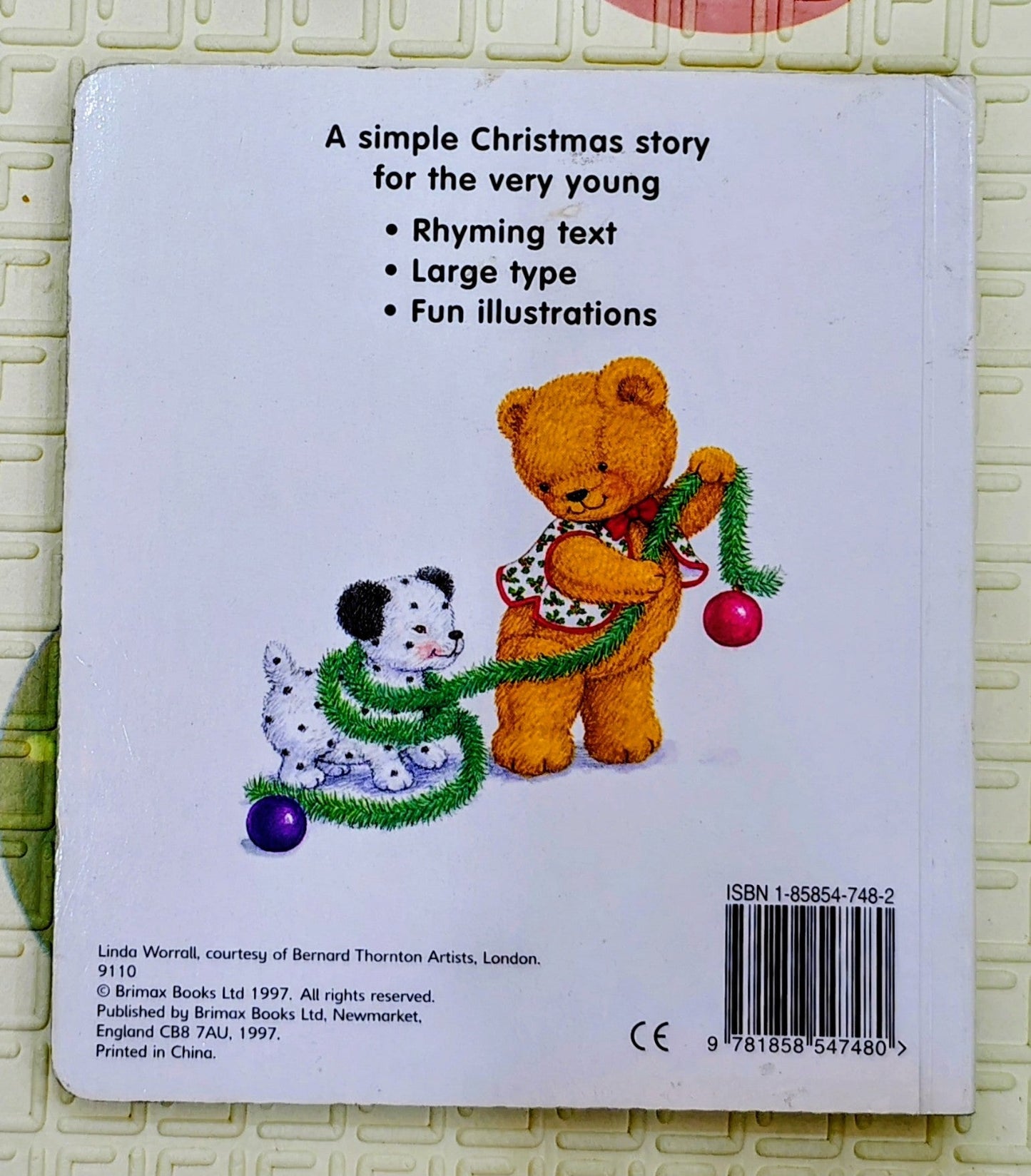 Teddy Bear's Christmas by Brimax | Toddler's First Stories
