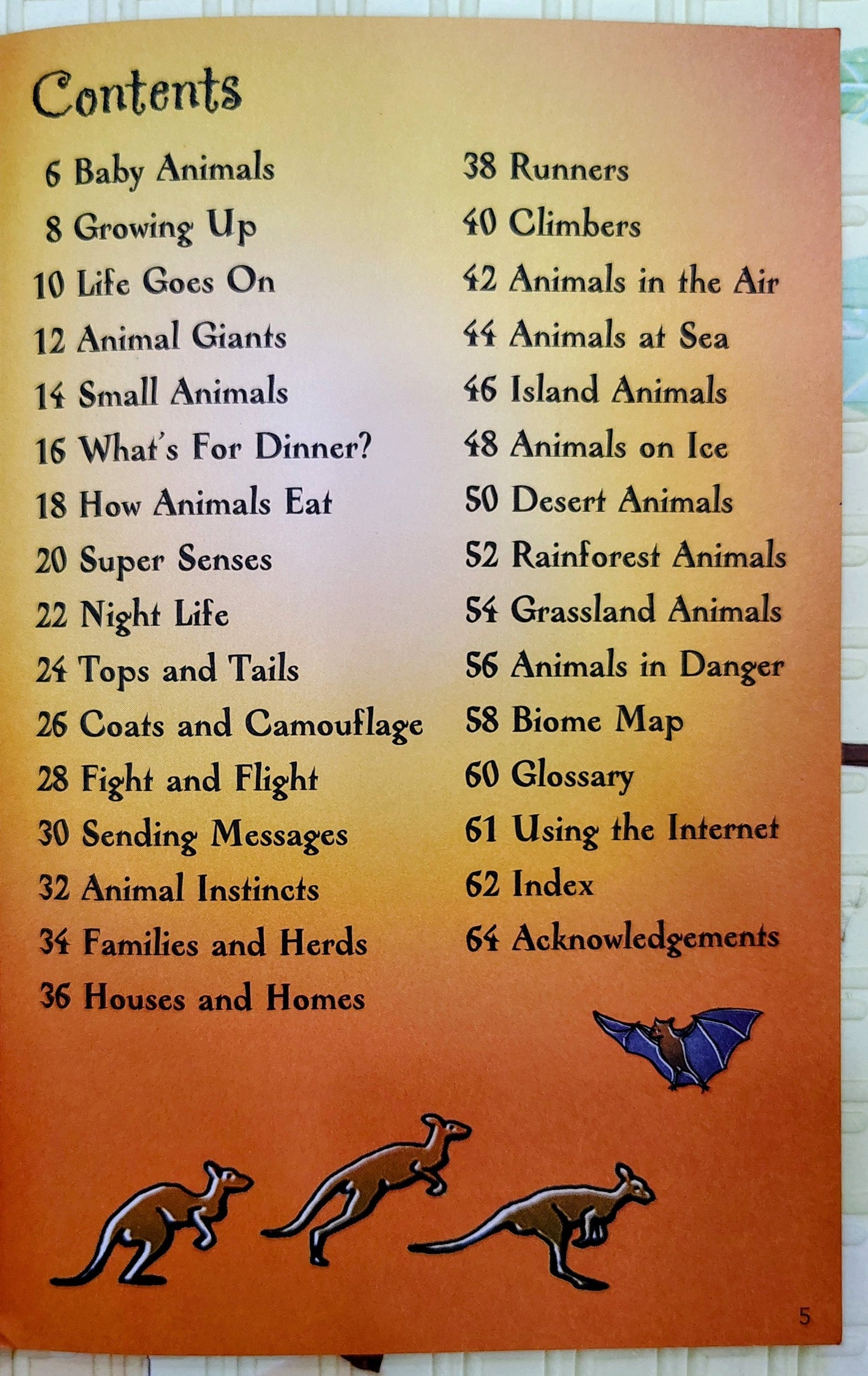 Amazing Animal Facts & Lists by Usborne