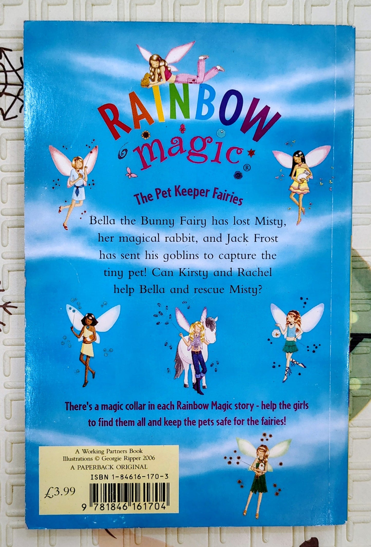 Bella the Bunny Fairy by Daisy Meadows | Rainbow Magic
