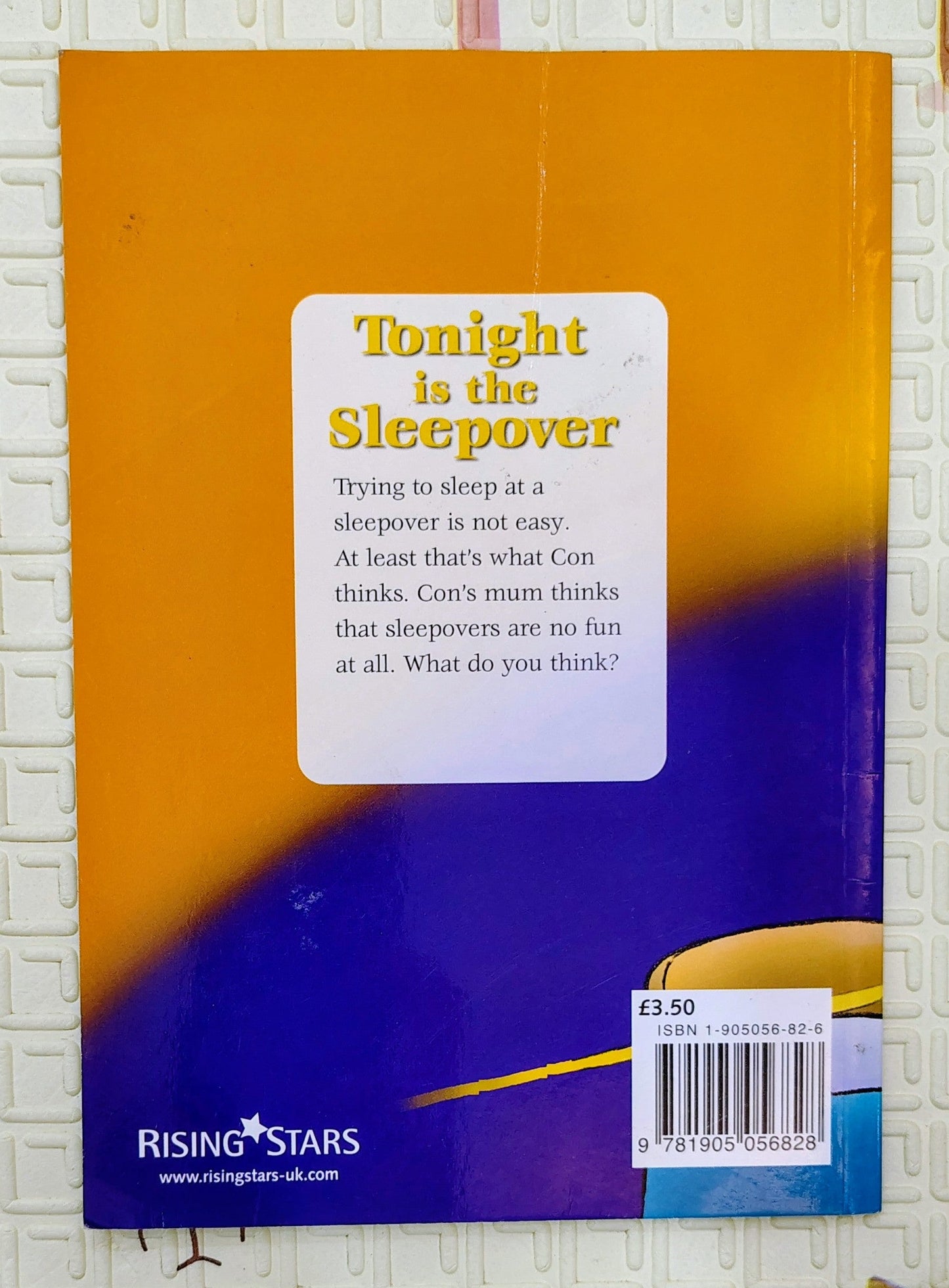 Tonight is the Sleepover by Geoff Patton | Kids & Co.