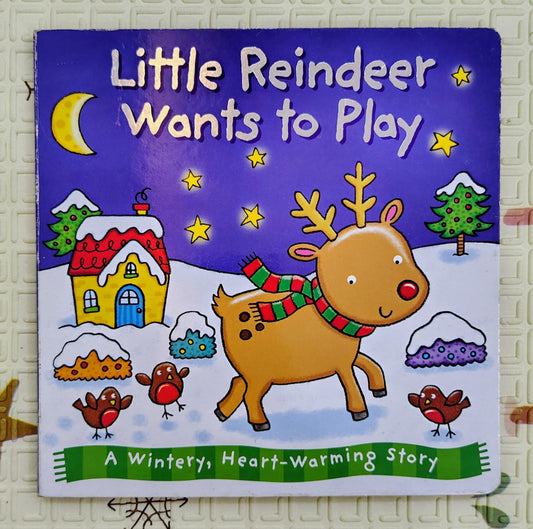 Little Reindeer Wants to Play | Boardbook